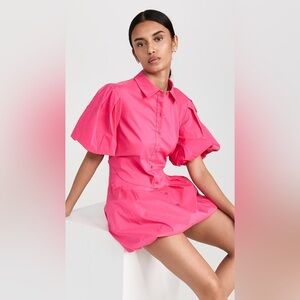 Jonathan Simkhai Side Cutout Shirt Dress